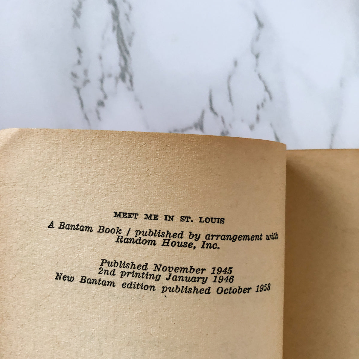 Meet Me in St. Louis by Sally Benson [1958 PAPERBACK] - Bookshop Apocalypse