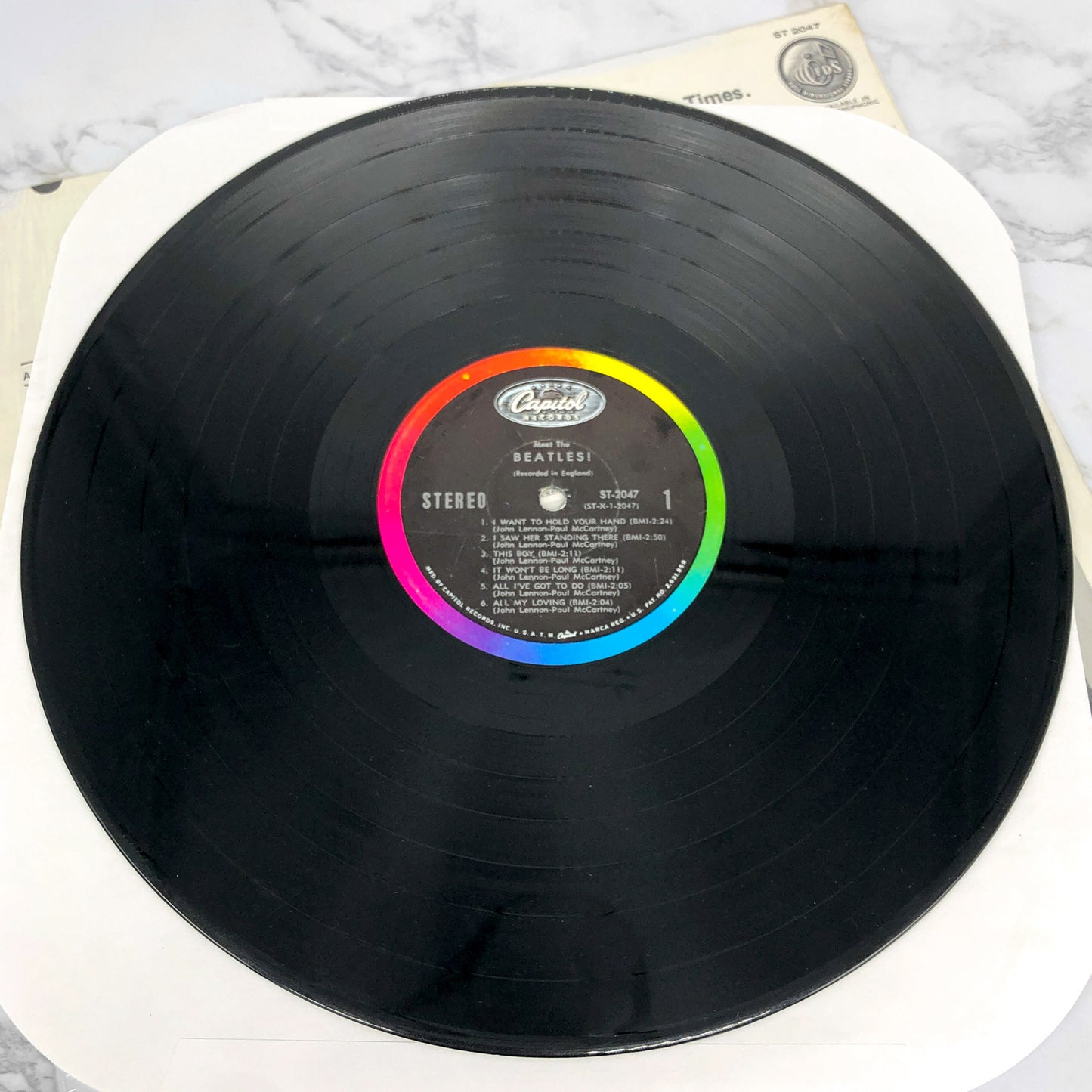 The Beatles – Meet The Beatles [VINYL LP] 1964 • Capitol Records