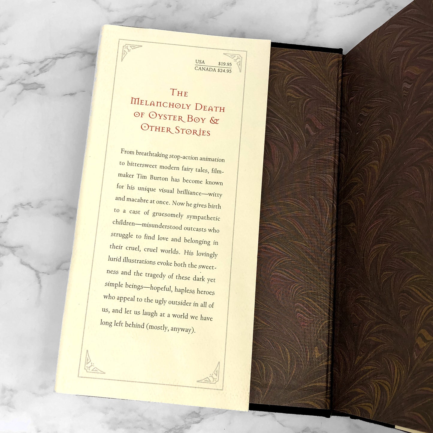 The Melancholy Death of Oyster Boy & Other Stories by Tim Burton [STICK BOY'S FESTIVE EDITION]