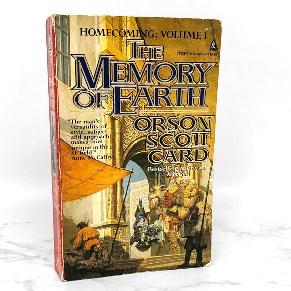 The Memory of Earth by Orson Scott Card [1993 PAPERBACK] • Homecoming Saga #1