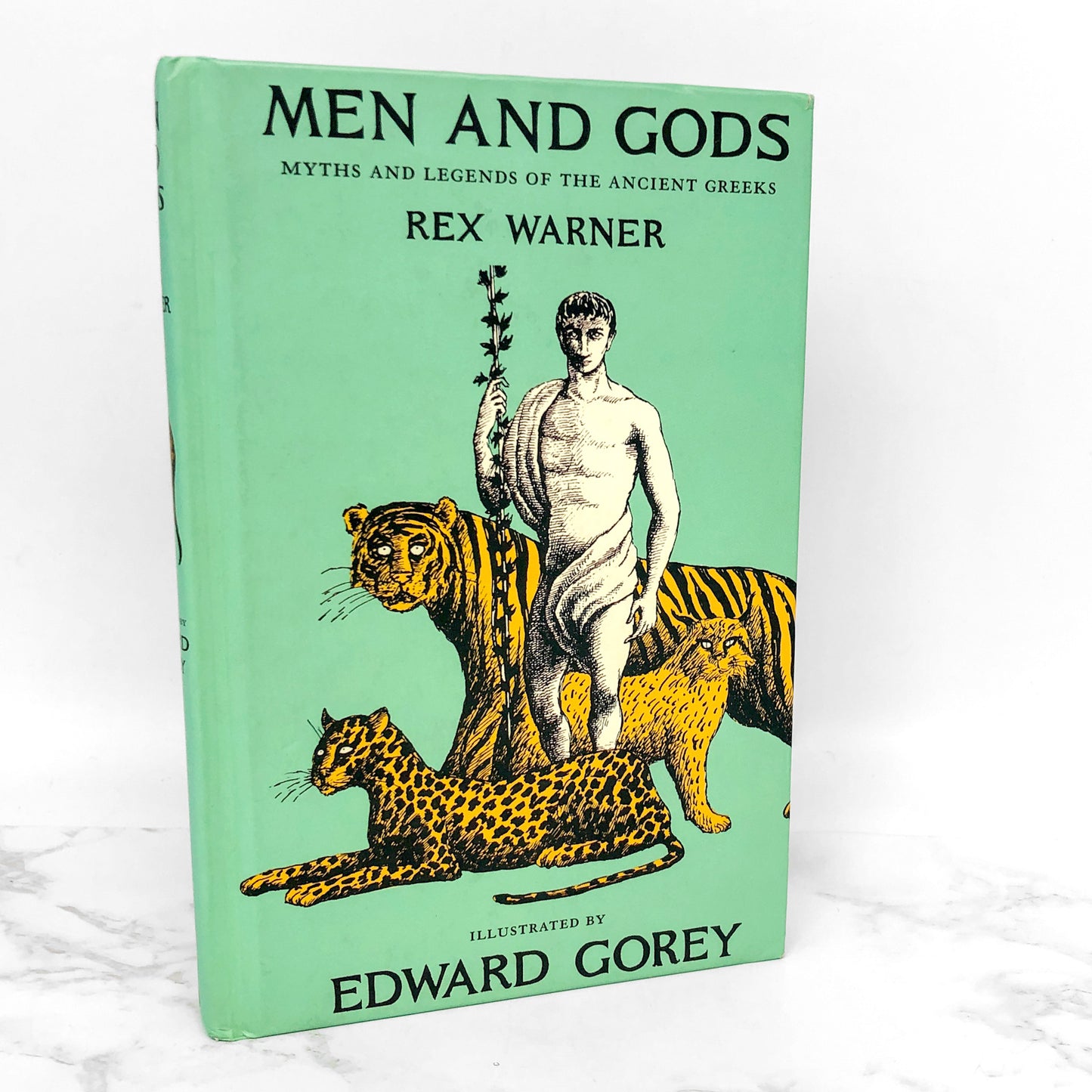 Men and Gods: Myths & Legends of the Ancient Greeks‎ by Rex Warner & Edward Gorey [DELUXE HARDCOVER] N.Y. Review of Books