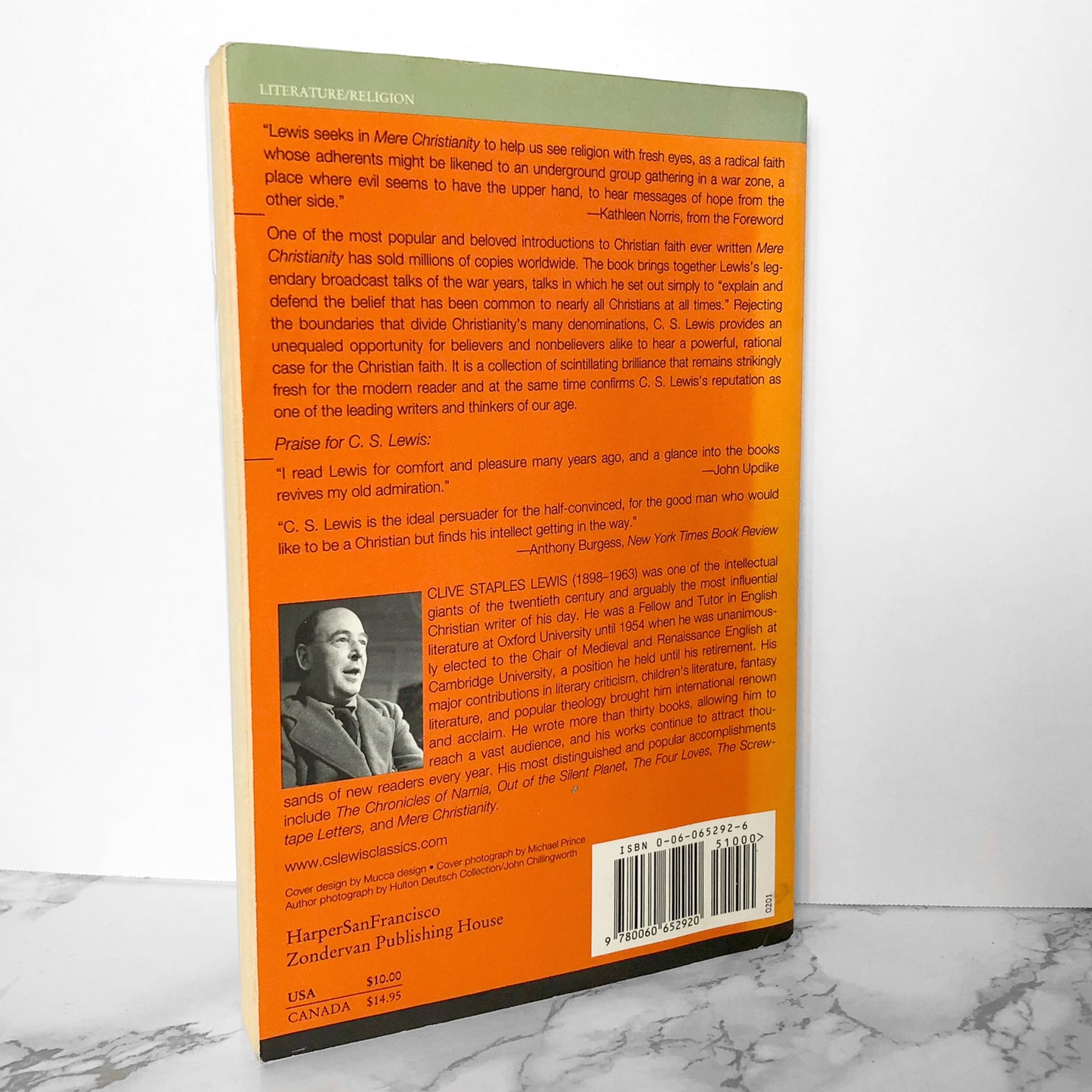 Mere Christianity by C.S. Lewis [TRADE PAPERBACK] 2001 • HarperCollins