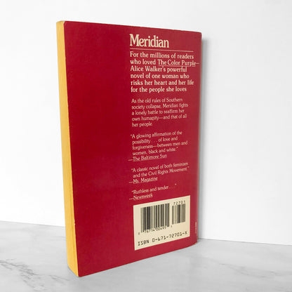 Meridian by Alice Walker [1986 PAPERBACK]