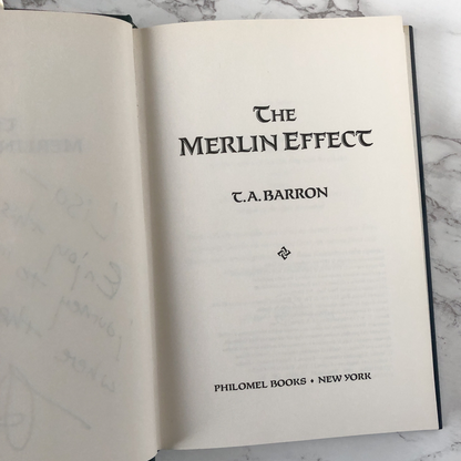 The Merlin Effect by T.A. Barron [SIGNED FIRST PRINTING] - Bookshop Apocalypse