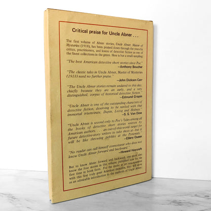The Methods Of Uncle Abner by Melville Davisson Post [FIRST EDITION / 1974]