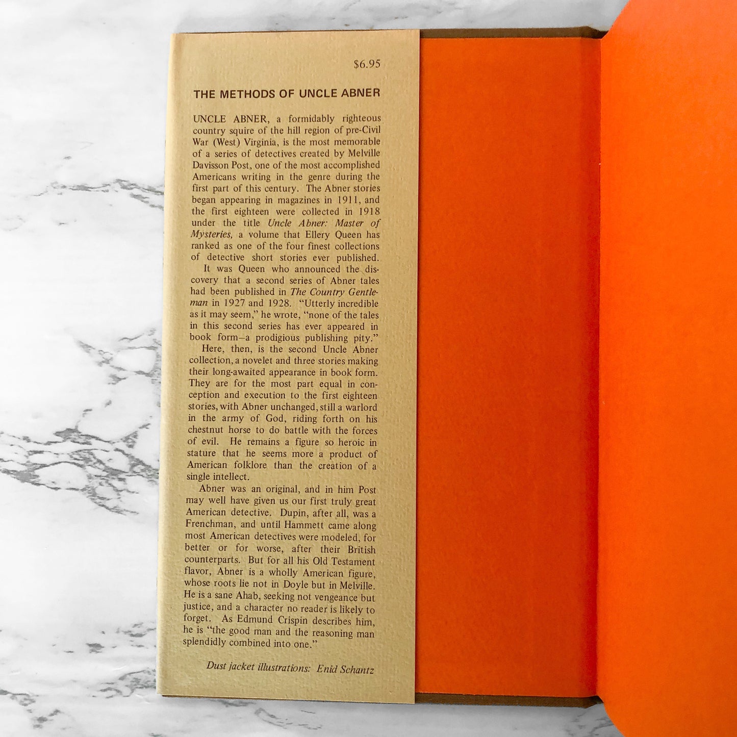 The Methods Of Uncle Abner by Melville Davisson Post [FIRST EDITION / 1974]