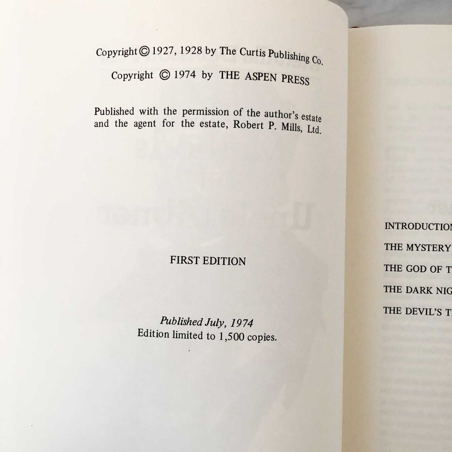 The Methods Of Uncle Abner by Melville Davisson Post [FIRST EDITION / 1974]