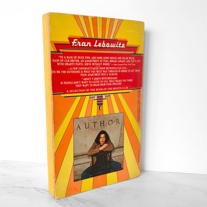 Metropolitan Life by Fran Lebowitz [FIRST PAPERBACK EDITION / 1978]