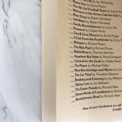 The Mezzanine by Nicholson Baker [FIRST PAPERBACK PRINTING / 1990]