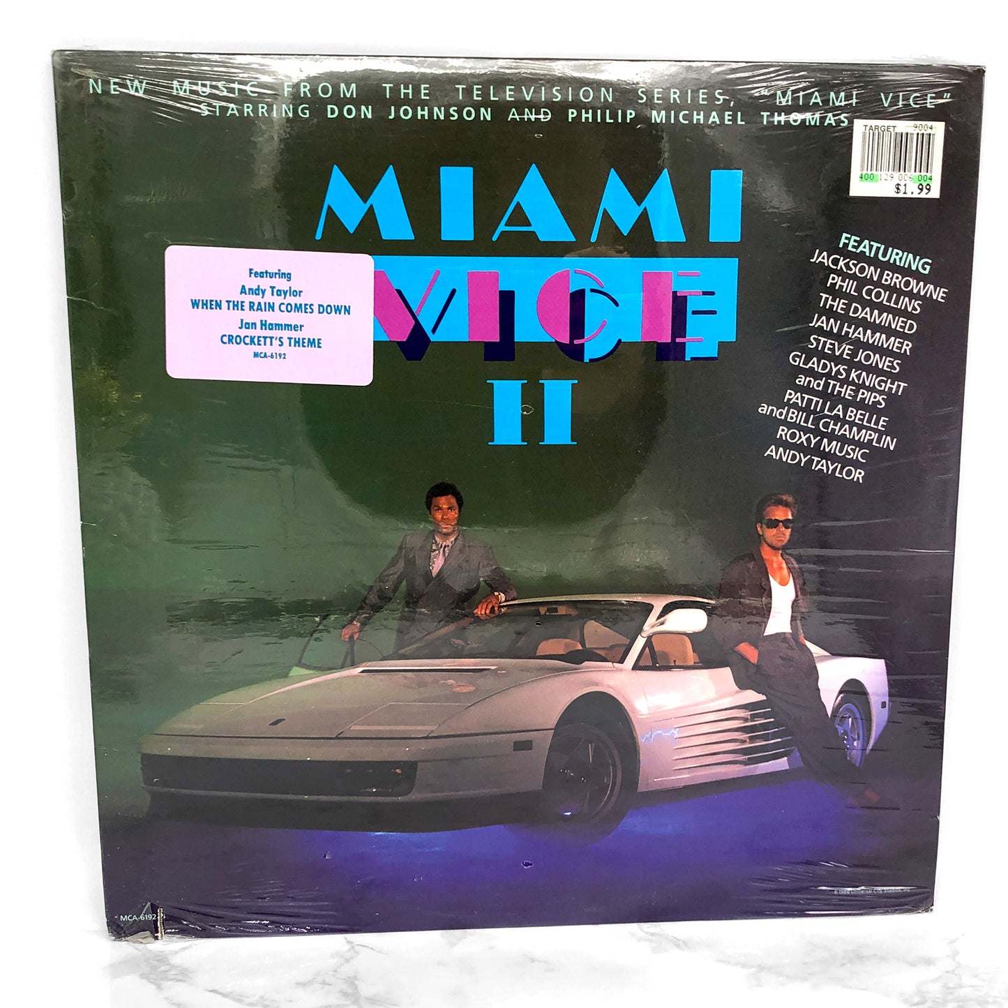 Miami Vice II - New Music From The Television Series [VINYL LP] 1986 • MCA • Still Sealed!