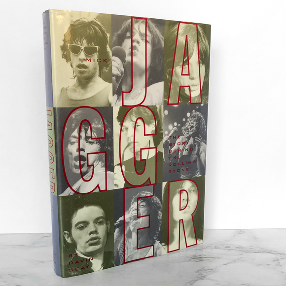 Mick Jagger: The Story Behind the Rolling Stone by Davin Seay [FIRST EDITION / FIRST PRINTING] 1993