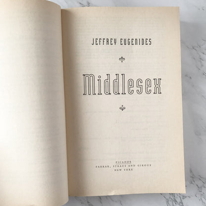 Middlesex by Jeffrey Eugenides [TRADE PAPERBACK] - Bookshop Apocalypse