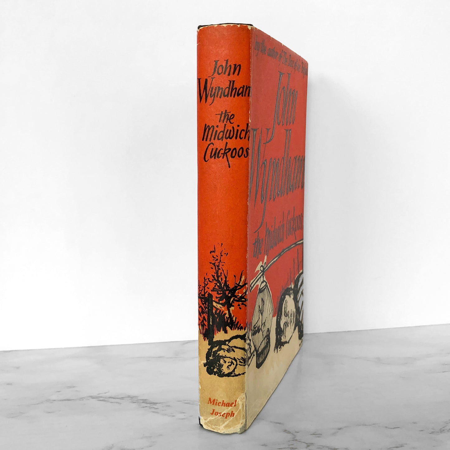 The Midwich Cuckoos by John Wyndham [U.K. FIRST EDITION / THIRD IMPRESSION] 1958 Michael Joseph