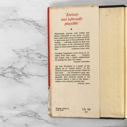 The Midwich Cuckoos by John Wyndham [U.K. FIRST EDITION / THIRD IMPRESSION] 1958 Michael Joseph