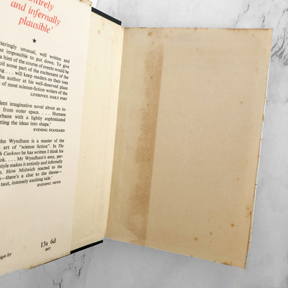 The Midwich Cuckoos by John Wyndham [U.K. FIRST EDITION / THIRD IMPRESSION] 1958 Michael Joseph