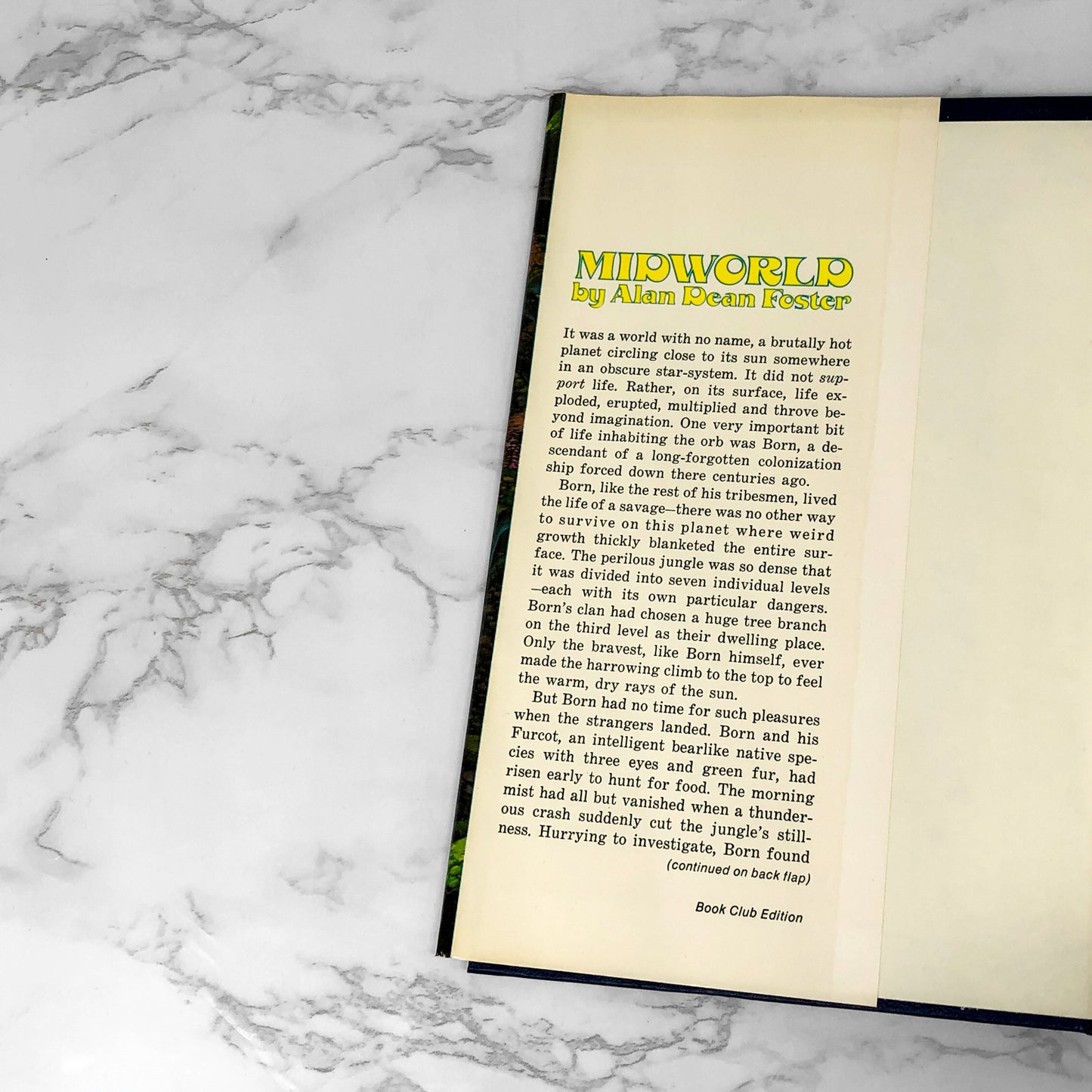 Midworld by Alan Dean Foster [1975 HARDCOVER]