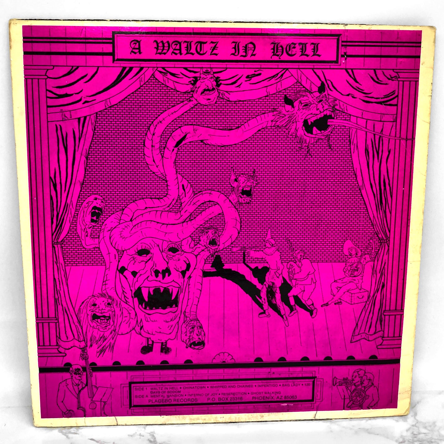 Mighty Sphincter – Ghost Walking Double EP [VINYL LP] 1985 • Placebo