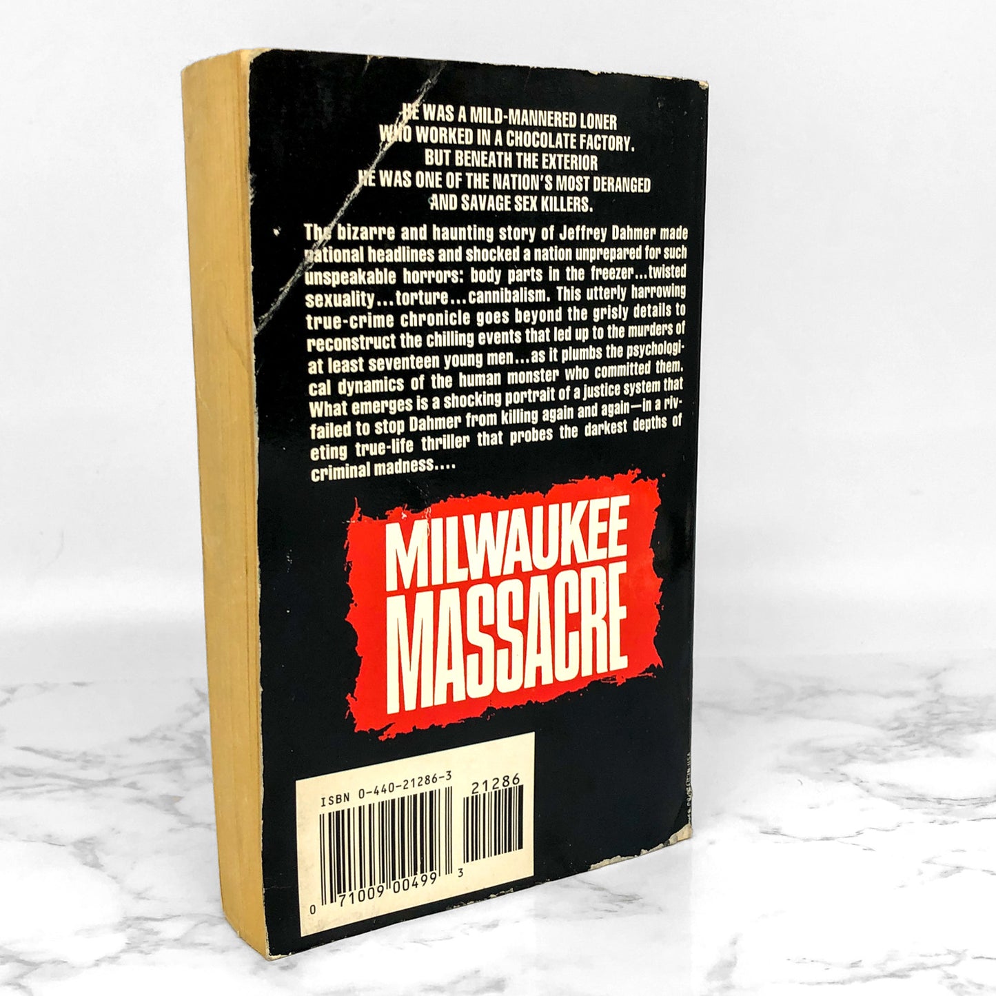 Milwaukee Massacre: Jeffery Dahmer & the Milwaukee Murders by Robert J. Dvorchak [FIRST EDITION • FIRST PRINTING] 1991