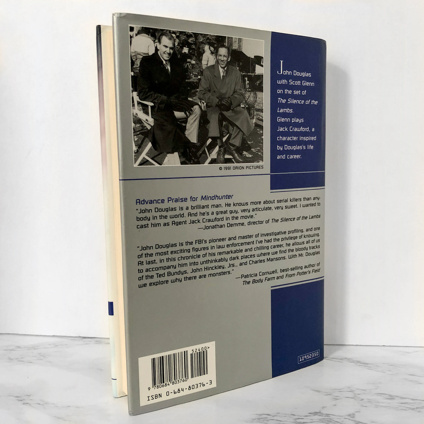 Mindhunter: Inside the FBI's Elite Serial Crime Unit by John Douglas & Mark Olshaker SIGNED! [FIRST EDITION / FIRST PRINTING]