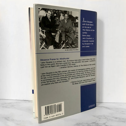 Mindhunter: Inside the FBI's Elite Serial Crime Unit by John Douglas & Mark Olshaker SIGNED! [FIRST EDITION / FIRST PRINTING]