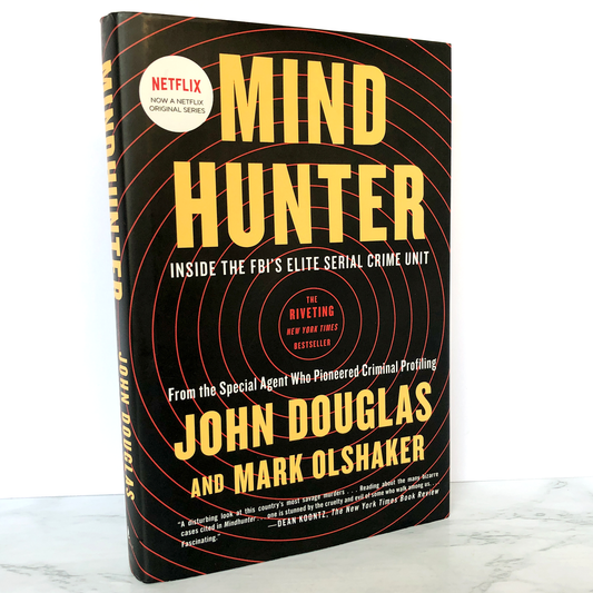 Mindhunter: Inside the FBI's Elite Serial Crime Unit by John Douglas & Mark Olshaker [HARDCOVER RE-ISSUE]