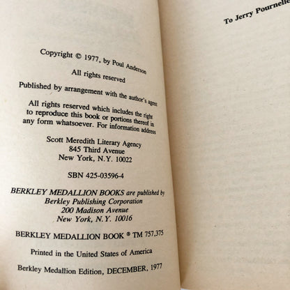 Mirkheim by Poul Anderson [1977 PAPERBACK]