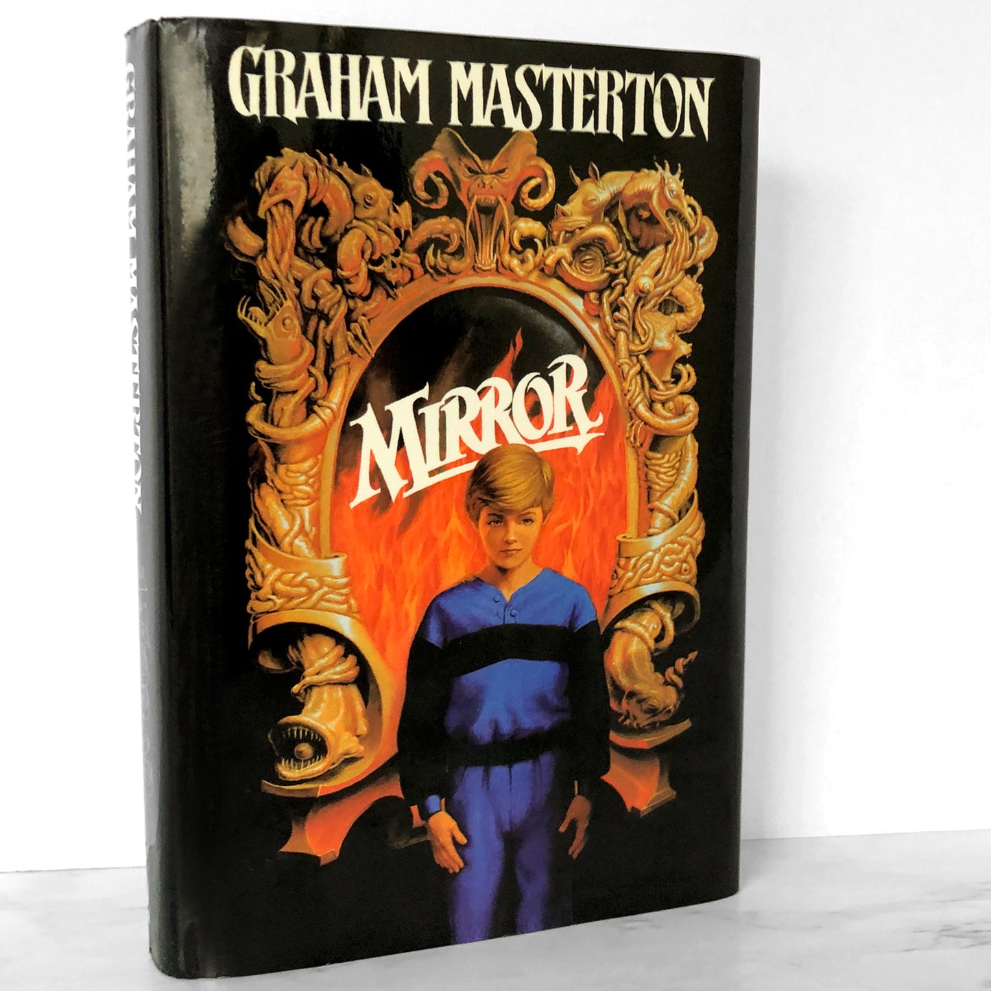 Mirror by Graham Masterton [FIRST EDITION • FIRST PRINTING] 1988 • TOR Horror