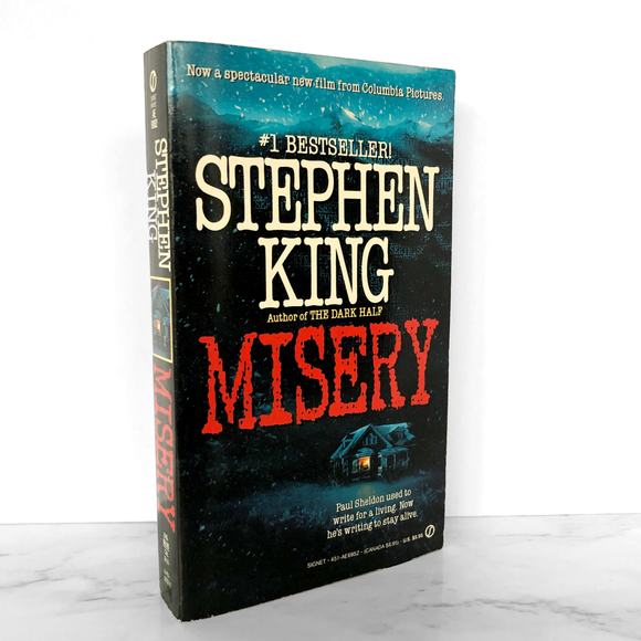 Misery by Stephen King [1990 MOVIE TIE-IN PAPERBACK]