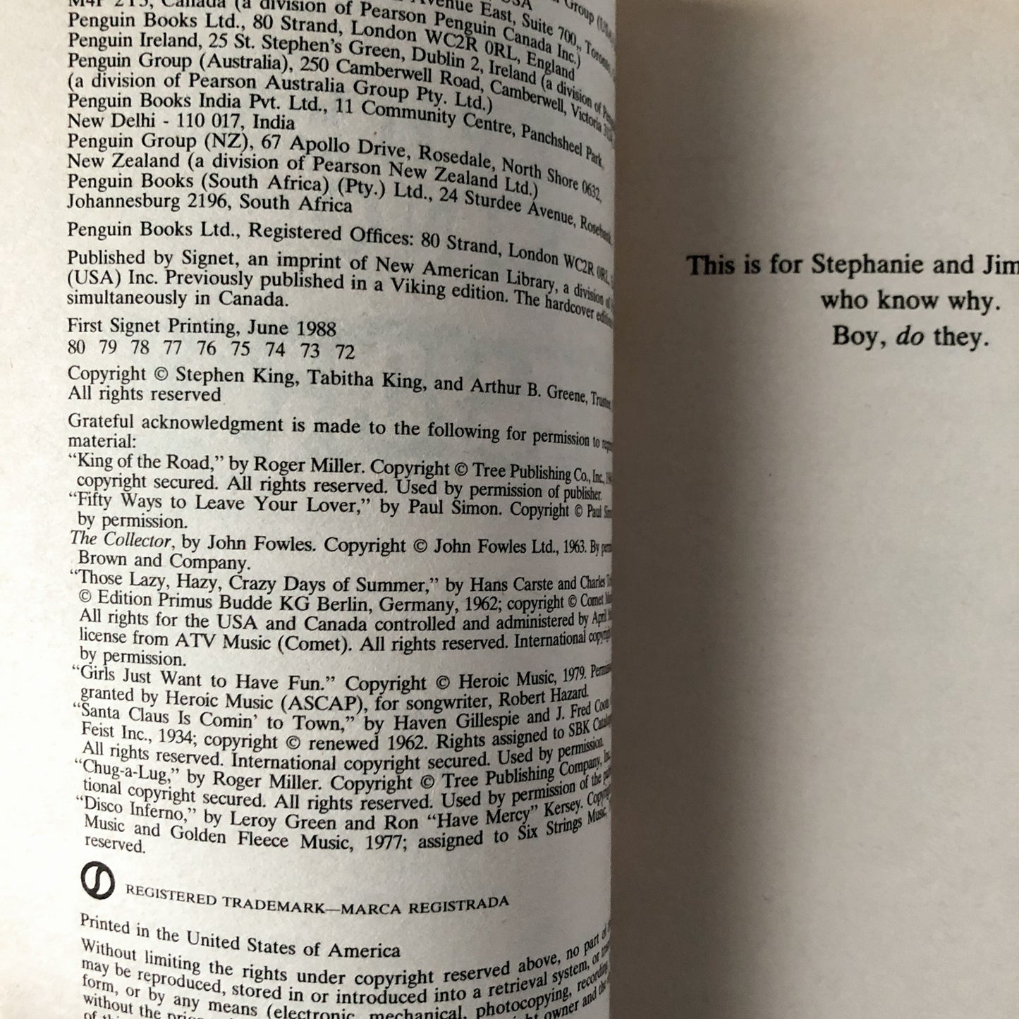 Misery by Stephen King [MM PAPERBACK] - Bookshop Apocalypse