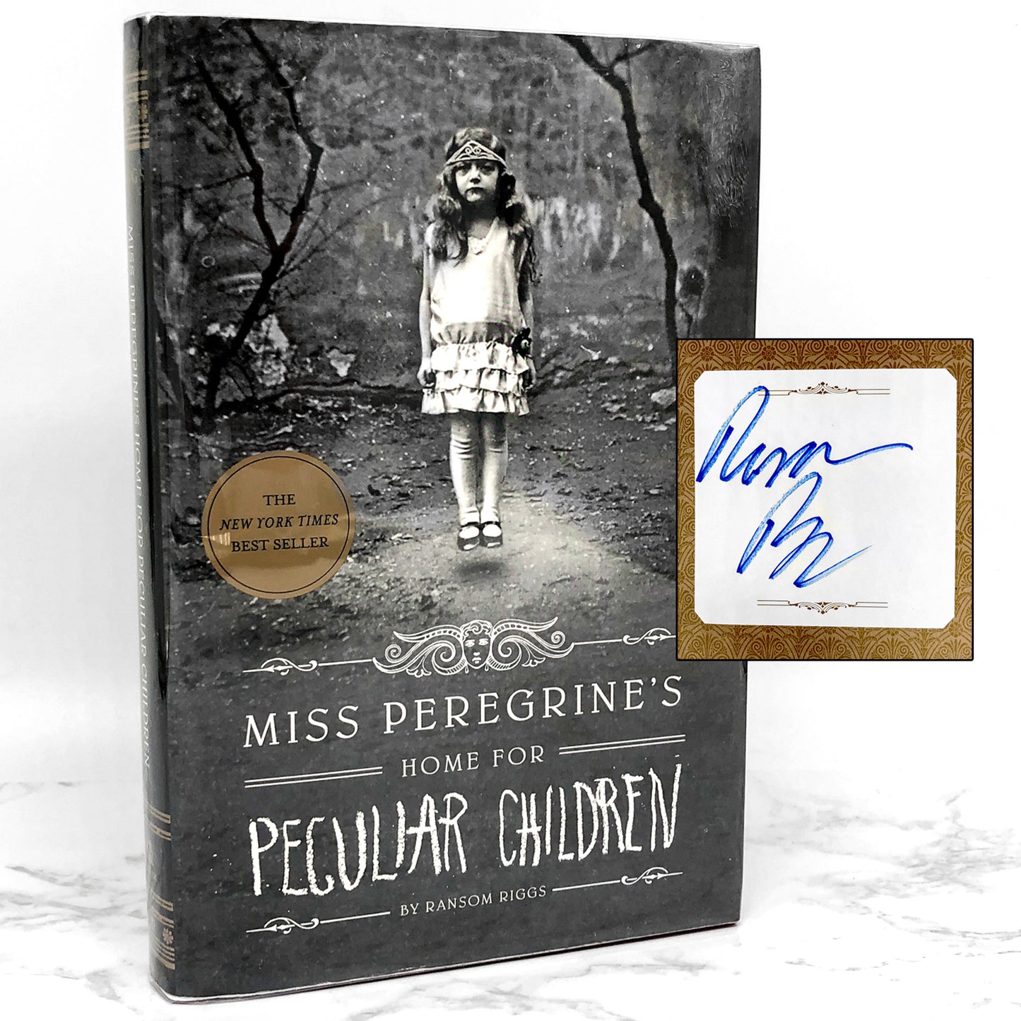 Miss Peregrine's Home for Peculiar Children by Ransom Riggs SIGNED! [LTD. FIRST EDITION /  FIRST PRINTING]