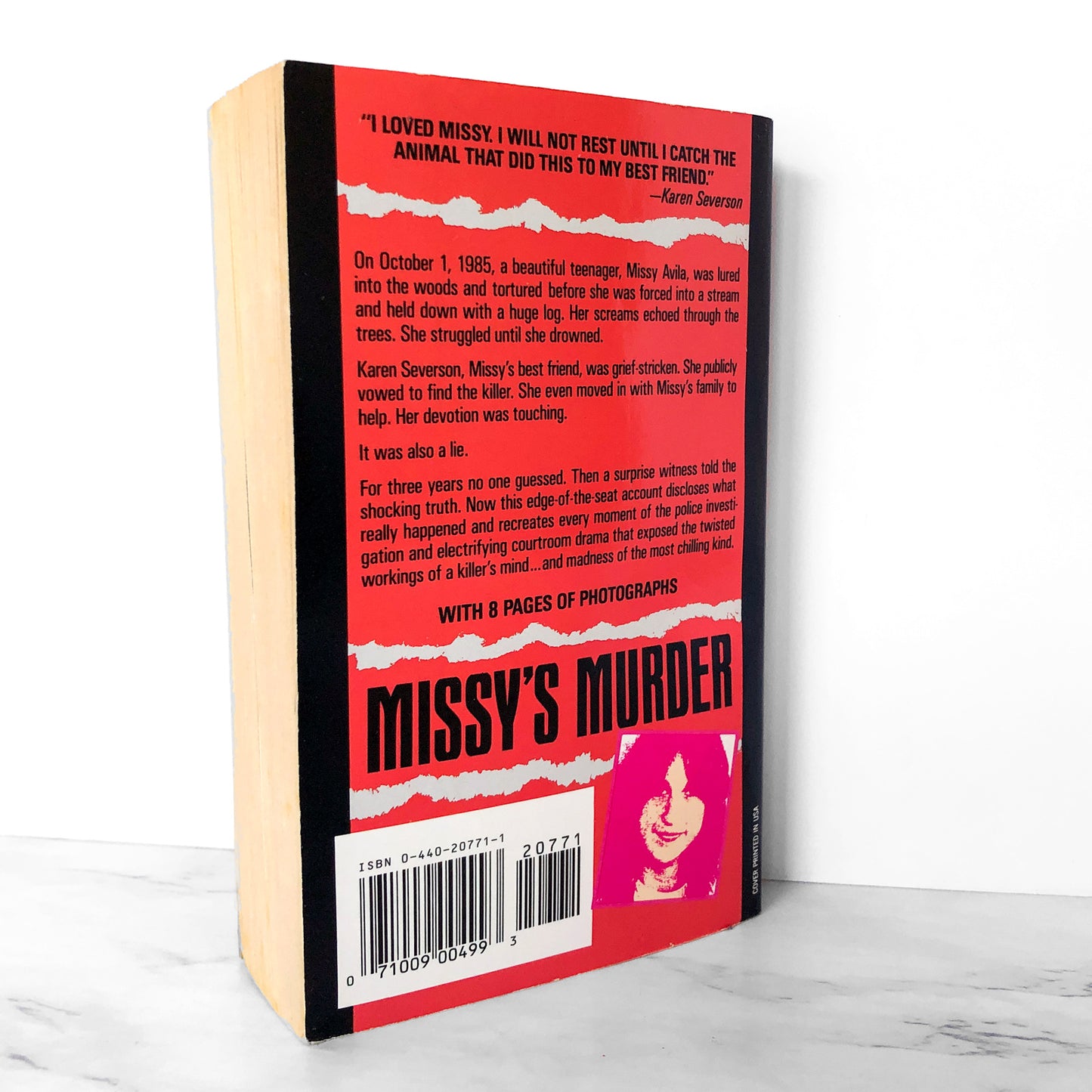 Missy's Murder by Karen Kingsbury [FIRST EDITION • FIRST PRINTING] 1991 • Dell
