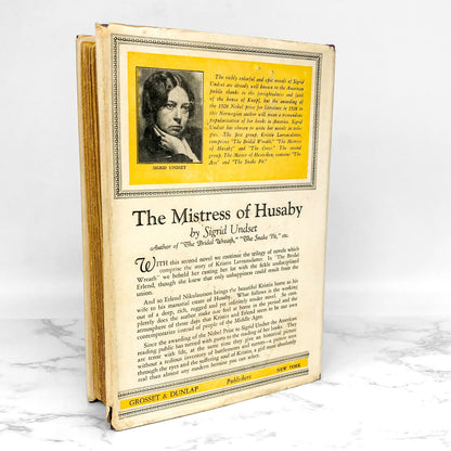 The Mistress of Husaby by Sigrid Undset [FIRST EDITION • FOURTH PRINTING] 1928 • Grosset & Dunlap