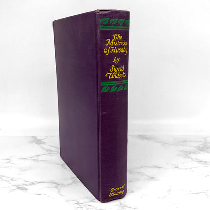 The Mistress of Husaby by Sigrid Undset [FIRST EDITION • FOURTH PRINTING] 1928 • Grosset & Dunlap