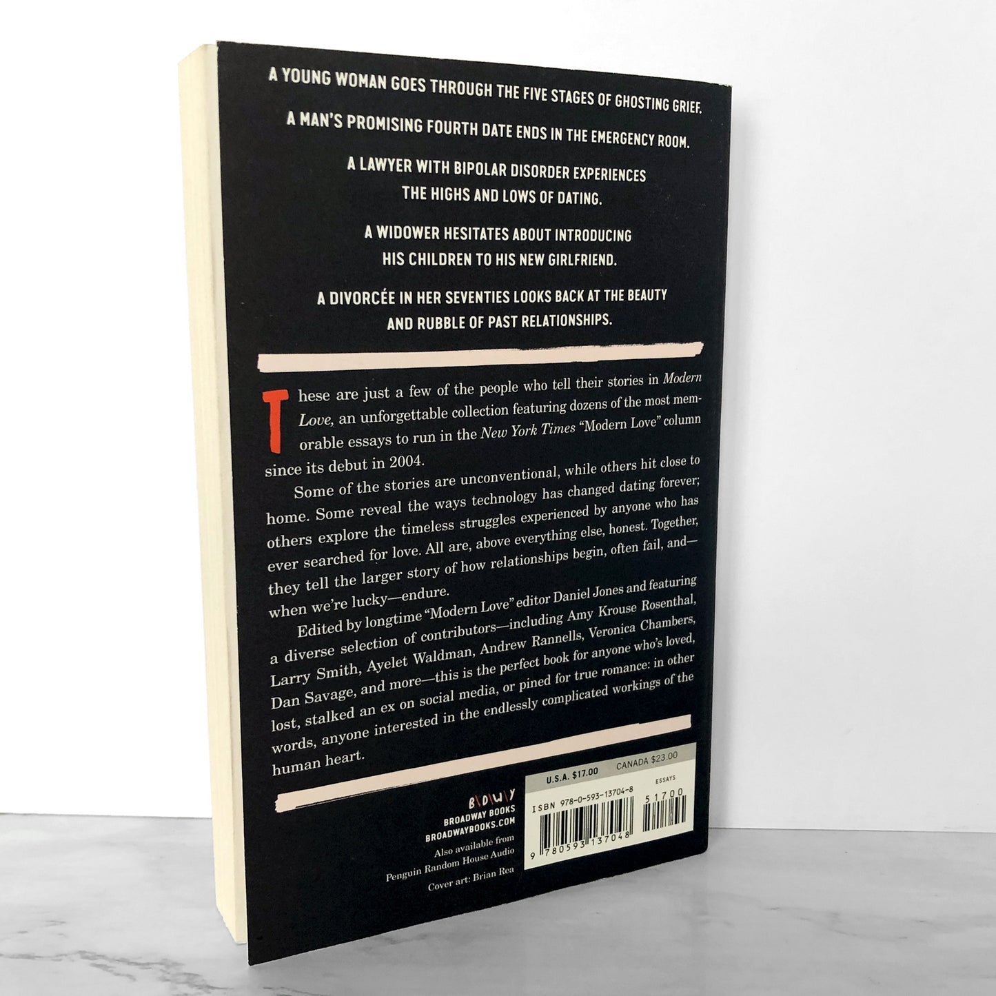 Modern Love: True Stories of Love, Loss & Redemption edited by Daniel Jones [TRADE PAPERBACK]