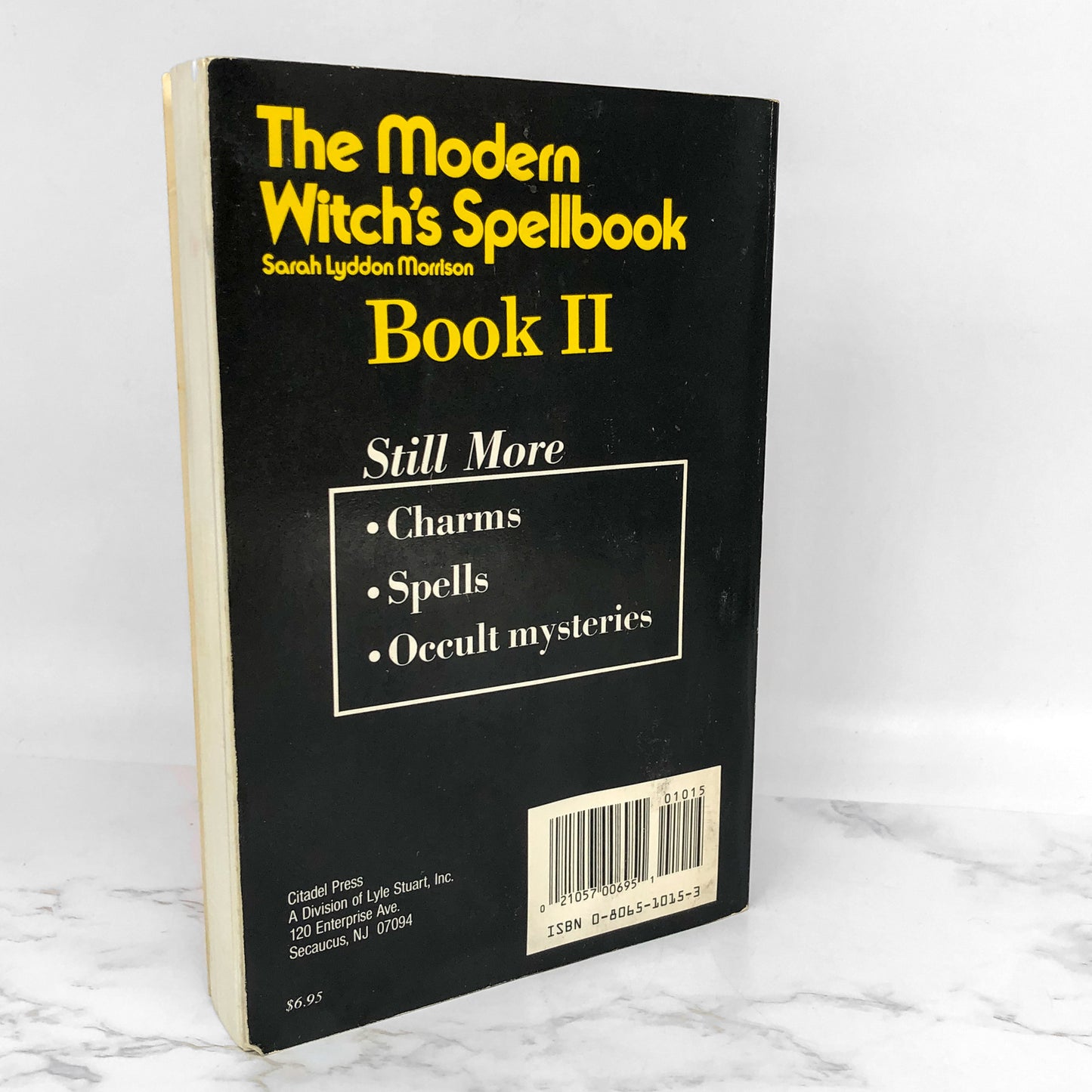 The Modern Witch's Spellbook: Book II by Sarah Lyddon Morrison [1986 TRADE PAPERBACK]