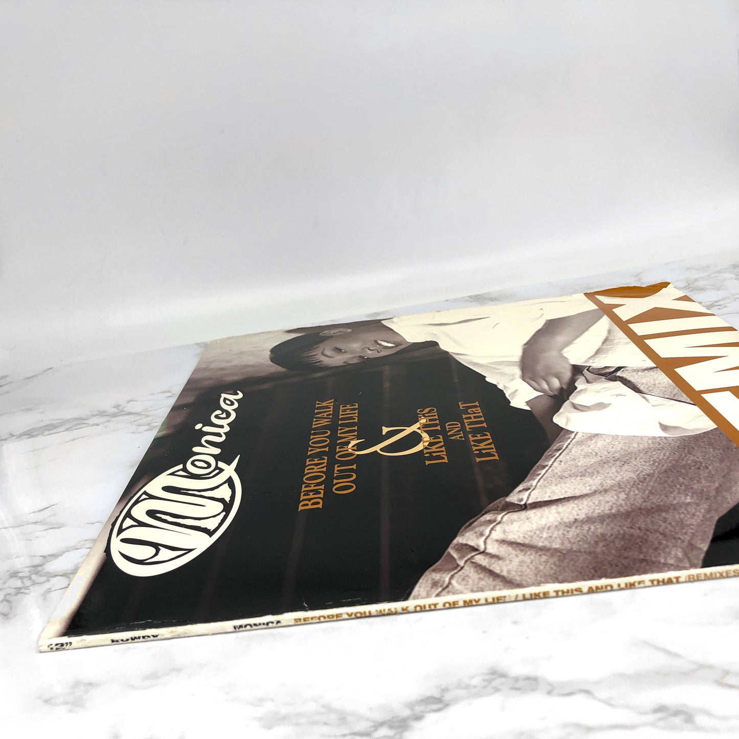 Monica – Before You Walk Out Of My Life / Like This & Like That REMIX [12" VINYL] 1995 • Rowdy Records