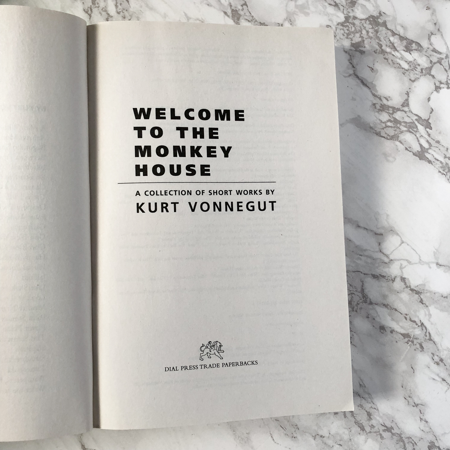 Welcome to the Monkey House by Kurt Vonnegut [2006 TRADE PAPERBACK] - Bookshop Apocalypse