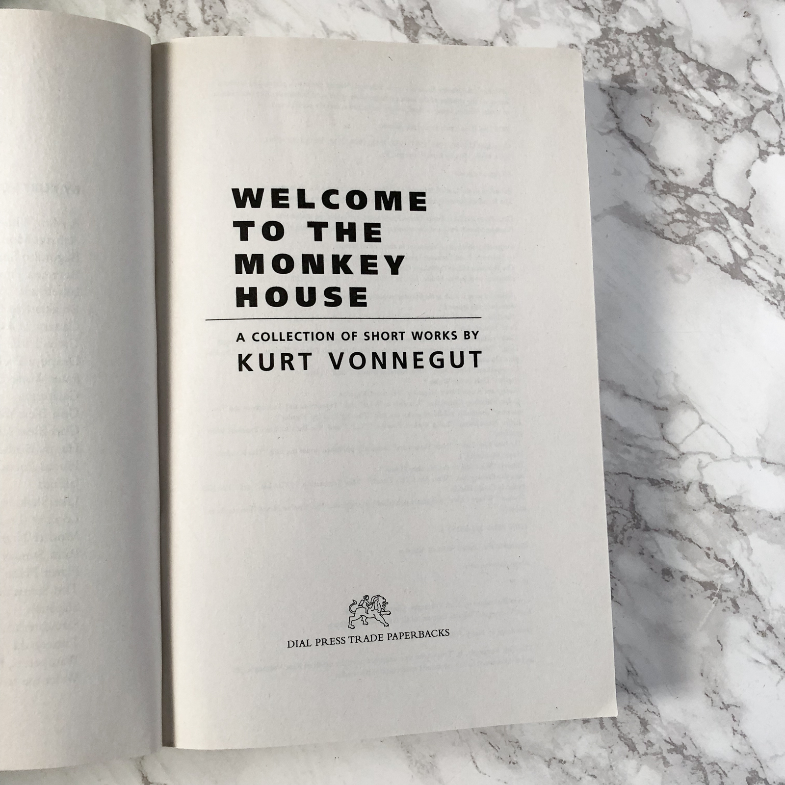Welcome to the Monkey House by Kurt Vonnegut [2006 TRADE PAPERBACK] - Bookshop Apocalypse