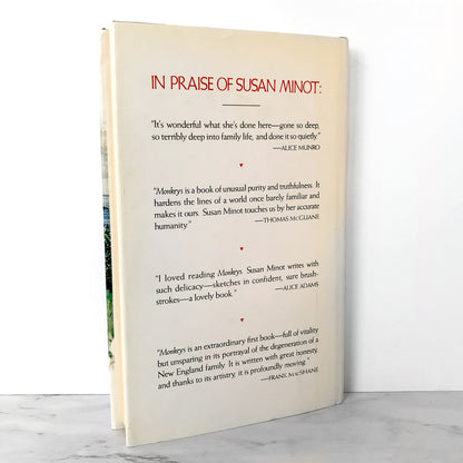 Monkeys by Susan Minot [FIRST BOOK CLUB EDITION] 1986 • E.P. Dutton