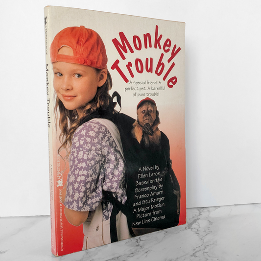 Monkey Trouble by Ellen Leroe [JR. MOVIE NOVELIZATION] 1994