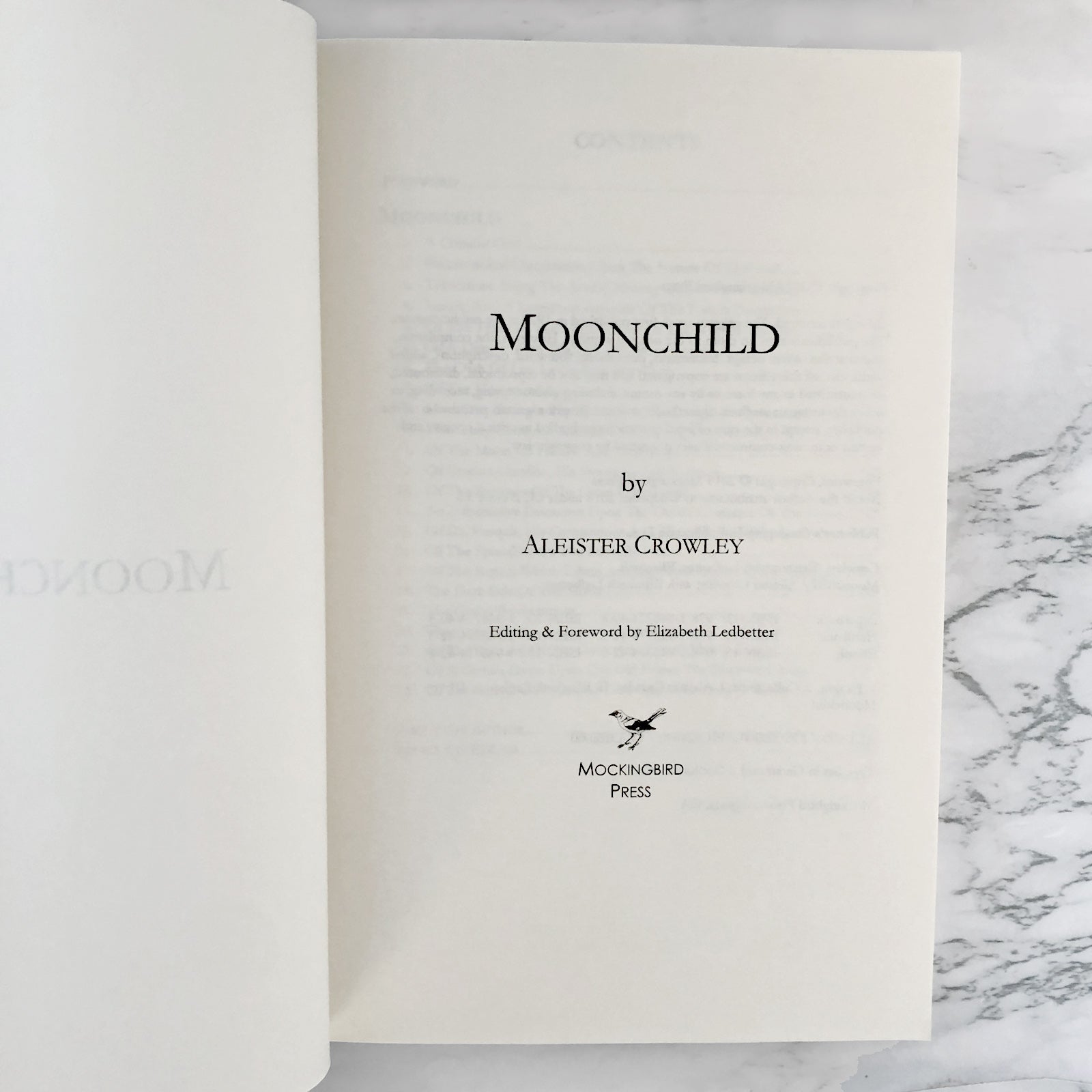 Moonchild by Aleister Crowley [TRADE PAPERBACK] The Mockingbird