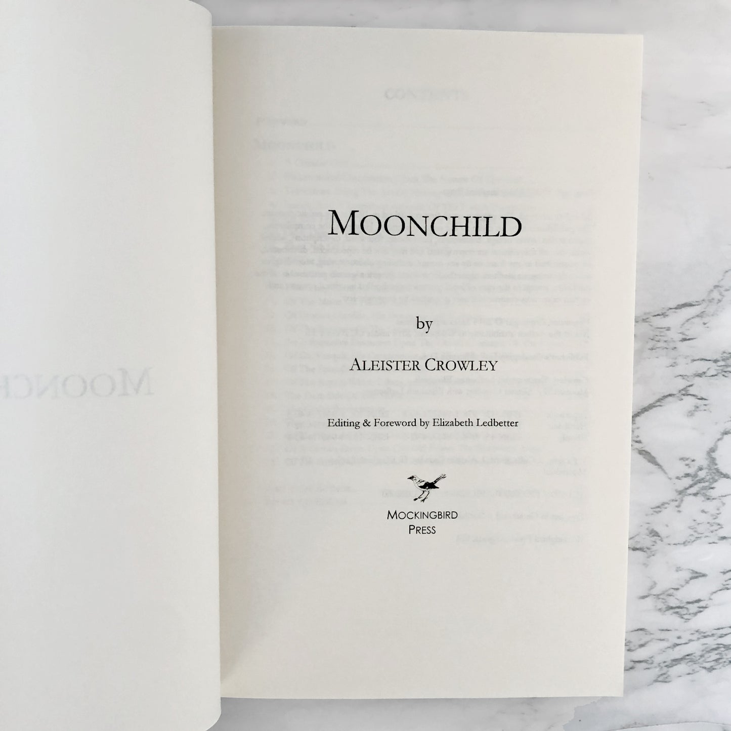 Moonchild by Aleister Crowley [TRADE PAPERBACK] The Mockingbird Press