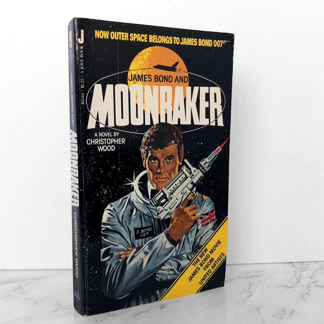 James Bond and Moonraker by Christopher Wood / Ian Fleming [1979 MOVIE TIE-IN PAPERBACK] - Bookshop Apocalypse