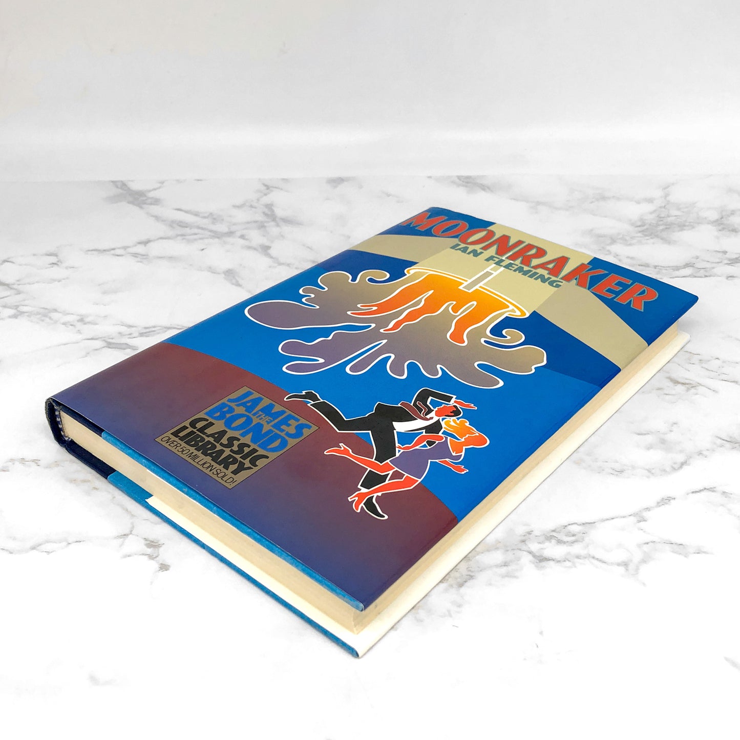Moonraker by Ian Fleming [HARDCOVER RE-ISSUE] 1983 • James Bond #3
