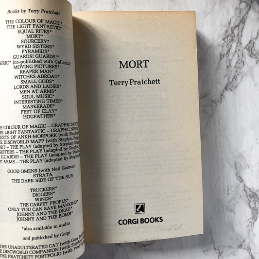 Mort by Terry Pratchett [1997 PAPERBACK] - Bookshop Apocalypse