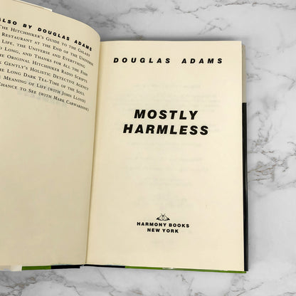 Mostly Harmless by Douglas Adams [FIRST EDITION / FIRST PRINTING] 1992