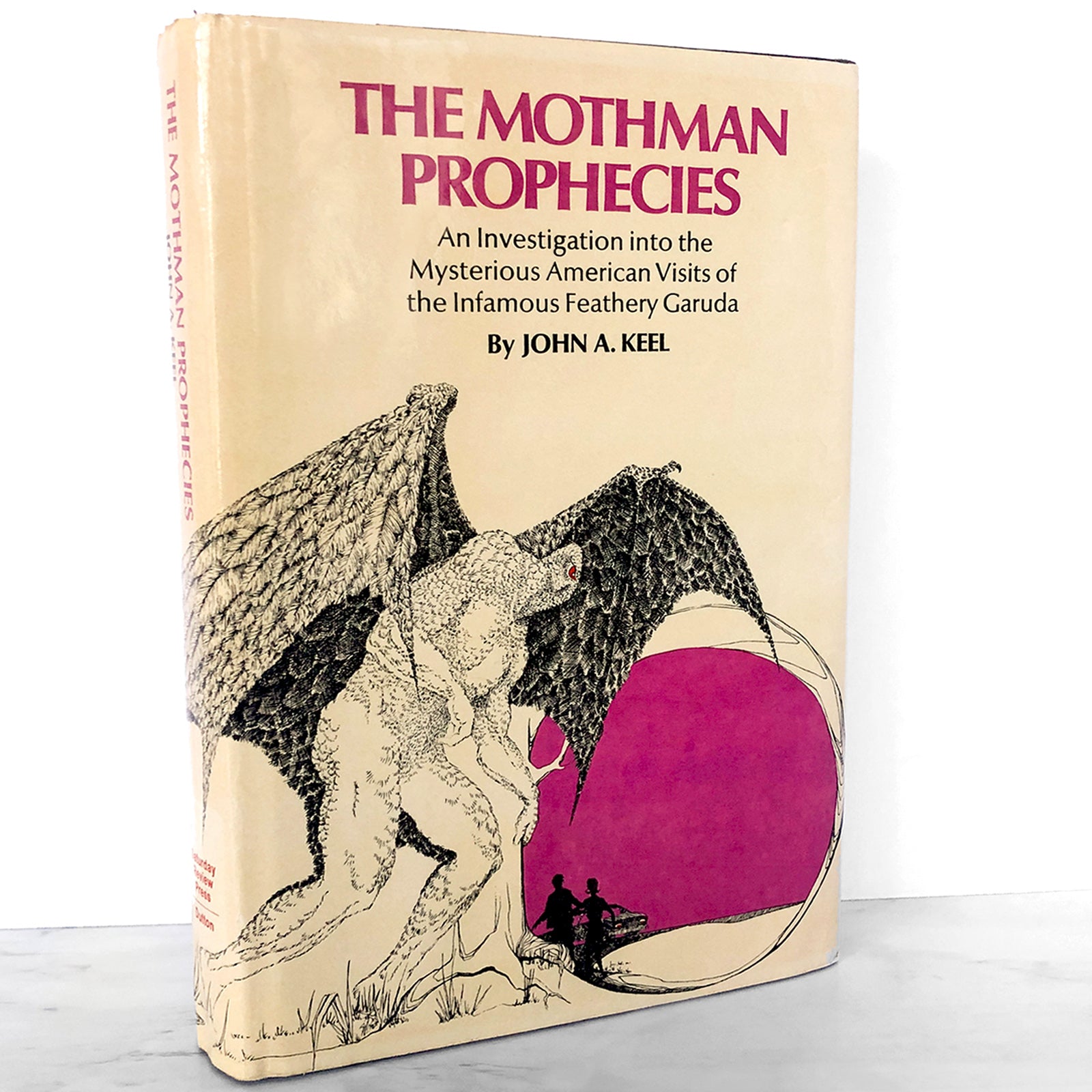 The Mothman Prophecies By John A Keel FIRST EDITION FIRST PRINTING the-mothman-prophecies-by-john-a-keel-first-edition-first-printing