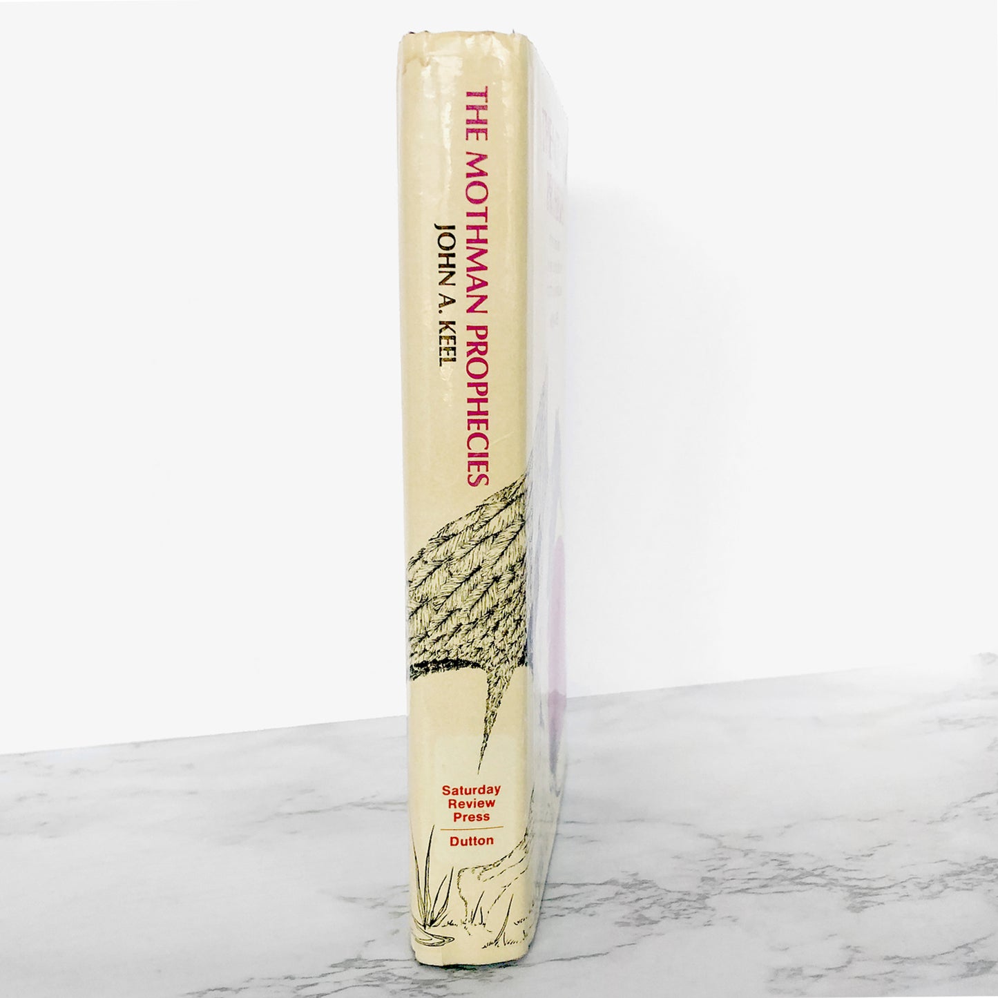 The Mothman Prophecies by John A. Keel [FIRST EDITION • FIRST PRINTING] 1975