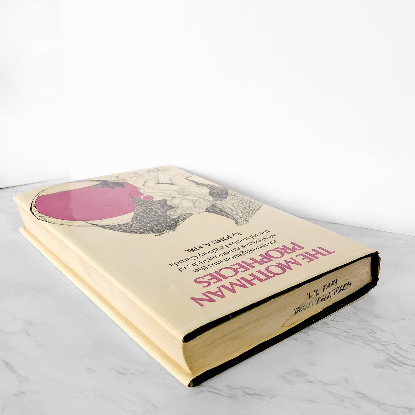 The Mothman Prophecies by John A. Keel [FIRST EDITION • FIRST PRINTING] 1975