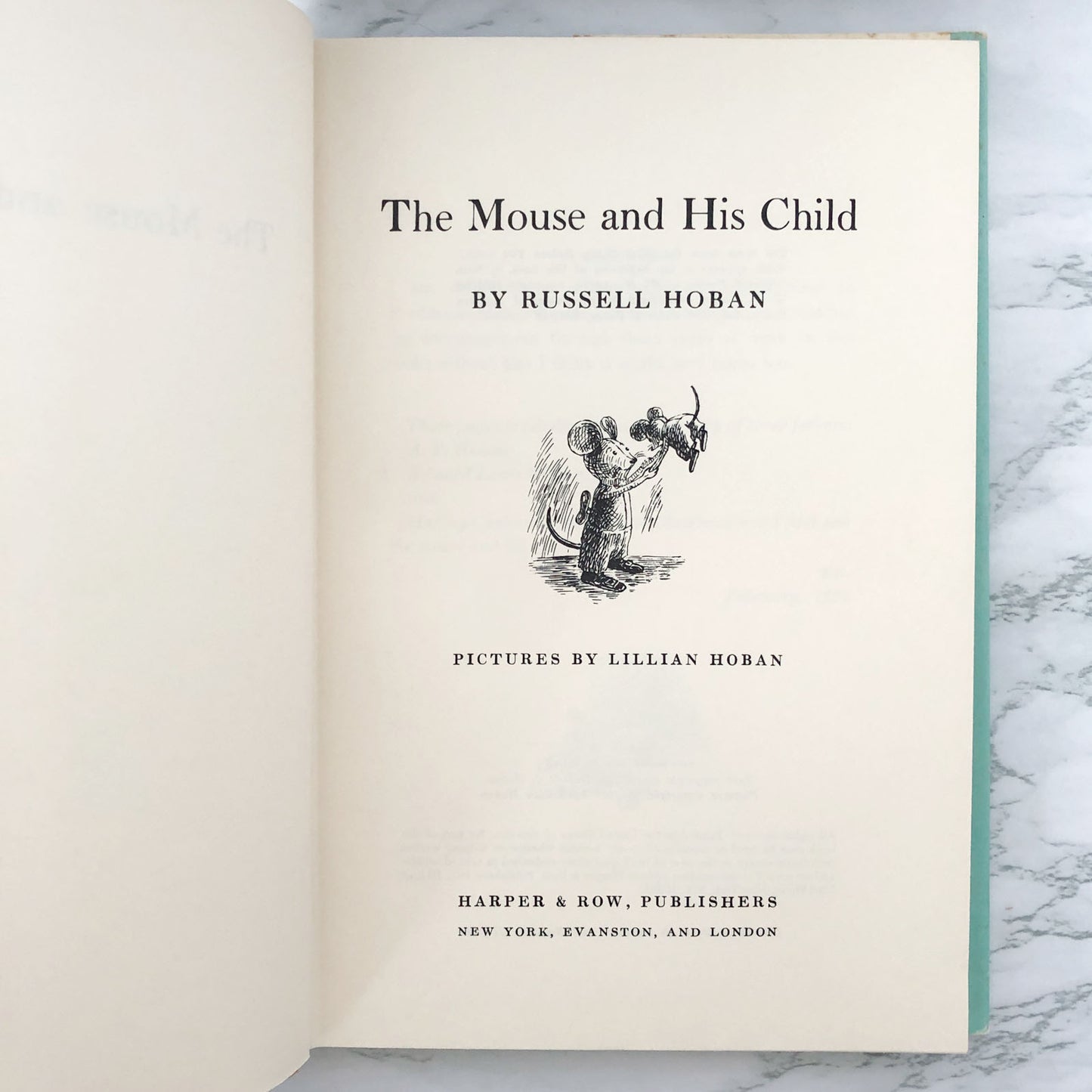 The Mouse and His Child by Russell Hoban [FIRST EDITION / 1967]